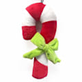 Pikkukuva 2 / 5: Plush Candy Cane Koiran Leikkikalu Piipahduslelu Pehmeä Ääni Sopii Kaikille Koiraroduille Samoyed Husky Shiba Beagles