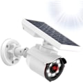 Miniatyrbillede 1 af 5: Udendørs solcellelamper Led solcelledrevne hvide væglamper vægmonteret lys med bevægelsessensor vandtæt sikkerhed