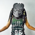 Miniatyrbilde 5 av 5: Predator Hjelm Replika Maske Latex Maske Halloween Cosplay Kostyme Rekvisitt Latex-mxbc