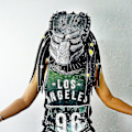 Pikkukuva 5 / 5: Predator-kypärän replika-naamio Lateksi naamio Halloween-asu Cosplay-rekvisiitta Lateksi-mxbc