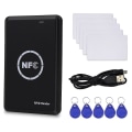 Miniatyrbilde 1 av 5: RFID NFC-kopierer, duplisering av nøkkelbrikke, smartkortleser/skriver, 13,56 MHz, kryptert programmerer, US-haoyi