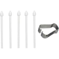 Miniatyrbillede 3 af 5: 5 stk. stylus spidser udskiftning nibs til Galaxy Tabs6lite S6/s7/s7+s pen, stylus pen refill kompatibel til Samsung Galaxy Tabs6lite