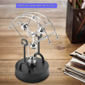 Miniatyrbilde 5 av 5: Ny, egnet Perpetual Motion Fan-formet batteridrevet 360 Never-stop Bilateral Rotation Fysisk Swing Toy Motion Swinging for Office Home Decorat