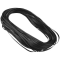 Miniatyrbilde 1 av 5: Flat Pe Rattan Plast Wicker For Stol Recliner Rattan Møbler Reparation (fire Linjer/sort/8 X 1.2m