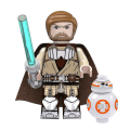 Miniatyrbillede 2 af 5: 8 stk. Star Wars Serie Minifigur Byggeklodser Sæt, Darth Vader Mini Actionfigurer Legetøj Gaver Hjem Dekoration