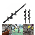 Miniatyrbilde 2 av 4: Hageskruer Bor Bit Verktøy Spiral Hullgraver Jordbor Earth Drill-4cmx22cm