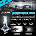 Miniatyrbilde 3 av 4: 4x H7 LED-frontlyktpærersett, fjernlys og nærlys, 220 W, 60 000 lm, superlys, 6000 K hvitt