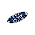 Miniatyrbillede 1 af 5: 9\" 3-polet Blå Ford Oval Grill Badge Emblem til Transit Mk6 Mk7 2006 - 2014 (hy)