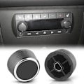Miniatyrbilde 1 av 4: 2 stk Bakre Radio Lyd Volumkontrollknapp Dial Tuner for 07-13 Acadia 22912547 Radio Reparasjonssett