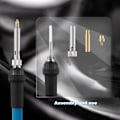 Miniatyrbillede 3 af 4: 6 stk. messing med konnektor udskiftelig indenter holdbar 3d-printer indsatsmøtrik