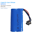 Miniatyrbilde 3 av 5: 7.4V 1200mAh litiumbatteri erstatningsbatteri for fjernstyrt bil