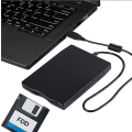 Pikkukuva 4 / 5: USB-levyasema, Ulkoinen USB-levyasema 1,44 Mt Ohut Plug and Play FDD-asema PC:lle Windows