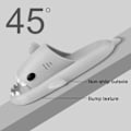 Miniatyrbilde 4 av 5: MoneRffi - Originale Sharklas for gutter og jenter, Shark Flip Flops for menn og kvinner, bassengsandaler Gris 29/30 EU