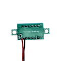 Miniatyrbillede 4 af 5: 9 stk. Volta-måler 2-tråds 0-32v med 3-cifret panel LED-display panelmontering bilcykelbatteri