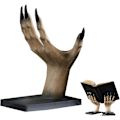 Miniatyrbild 1 av 5: Halloween-bokstöd, häxbokstöd i halloween, häxhandbokstöd, halloween-häxdekor, bokstöd i harts, häxhand