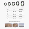 Miniatyrbilde 5 av 5: Smart Ring for HUAWEI/XIAOMI/SAMSUNG Titanium Steel Case Health Monitoring 3ATM Waterproof 100+ Sports Modes Smartring for Men Women golden8