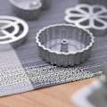 Miniatyrbild 5 av 5: Aluminium Rosettjärn Timbalformar Våffelformar Funnel Cake Ring Maker Kakform Bunuelosform Köksredskap -zmd(