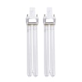 Miniatyrbilde 1 av 2: 2 stk 11w ultrafiolett UV-desinfeksjonslyslamper Uv-steriliseringslyspærer for sterilisatorfisketank (g23 lampebase)