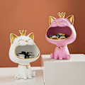 Miniatyrbillede 2 af 3: Stueck Kat Figur Opbevaringsboks