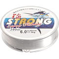 Miniatyrbillede 1 af 4: 200 M Fiskesnor, 0,4 mm Nylon Fiskesnor 6,0 Spol Klar Monofilament Snor Usynlig Fiskesnor til Fiskeri Hængende Håndværk