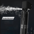 Miniatyrbild 3 av 4: 3 i 1 Tyst Luftning Vattenrenare Intern Pump Nedsänkbar Akvariumfilter Syrepump Nedsänkbar