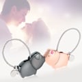 Pikkukuva 3 / 5: 1 Pari Kissing Pig -pari, Magneettinen Irrotettava Avaimenperä, Seos