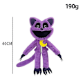 Miniatyrbild 3 av 3: CatNap Plysch Poppy Playtime Kapitel 3 Monster Catnap Smiling Critters Plyschleksaker Fylld Kudd Docka Leksaker Stand Catnap