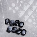 Pikkukuva 4 / 5: Yön taivas kynsien taidetarra tarrat 3D valkoiset kukat kuu tähti pilvi kuvio kynsien kärjet puoliläpinäkyvä muotoilu muoti viehätys DIY varpaankynnet(3 arkkia)