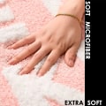 Miniatyrbillede 5 af 5: Få Nøgen Bademåtte Pink，Sød Pink Badeværelse Tæpper，Sjovt Blødt Mikrofiber og Super Absorberende Bademåtter，Sjov Skridsikker，Maskinvaskbar Bademåtte，32\" x 20\"