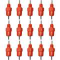 Miniatyrbillede 1 af 5: Automatiske drikkere, vandnippel drikkere, fjerkræ drikker, automatisk nippe drikker, til kylling and, 15 stk.