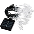 Miniatyrbillede 4 af 4: Solcelledrømmeslyskæder, 1 pakke udendørs solcelledrømmeslyskæder 8 tilstande solcelledrømmeslyskæder fe lys (størrelse: 5M 20 stk. LED)