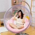 Miniatyrbilde 4 av 4: Kattepote Pude Lazy Sofa Kontorstol Pude Bjørn Pote Varm Gulv Søt Setepute for Spisestue Soverom Komfortabel Stol Gave (Rosa, 27x23 tommer)