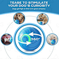 Miniatyrbild 4 av 5: Vibrerande Hundboll, Rörlig Hundboll, USB-Uppladdningsbar Skakbollsleksak för Hundar, Interaktiv Hundstudsboll, Automatisk Rörlig Hundleksaksboll A
