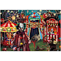 Pikkukuva 1 / 5: 7x5ft Halloweenin Paha Sirkus Teemainen Tausta Valokuvausta Varten - Klovni, Pelottava Karnevaali, Kummituskoti, Kauhu, Pelottava Syntymäpäiväjuhlatarvikkeet