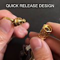 Miniatyrbillede 3 af 5: Dame Sweater Kæde Ugle Design Krystal Vedhæng Halskæder Lang Halskæde Stor Vedhæng til Kvinder, Guld