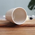Miniatyrbild 2 av 5: Ekologisk återanvändbar mugg för vuxna (12oz), vetehalm biologiskt nedbrytbar hälsomugg set om 5 - Flerfärgad, diskmaskinssäker - Beige
