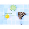 Miniatyrbild 5 av 5: Leopard Cat Ear Pannband Pälsade Leopard Öron Katt Leopard-F