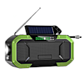 Miniatyrbillede 2 af 5: Urværk Radio med Solar Telefon, Generator, IPX6 Vandtæt, LED Lommelygte, Udendørs Nødradio, Rejse, Vandring