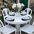 Miniatyrbild 4 av 5: Dining Läder Placemats Set om 4 Avtorkbara Tvättbara Place Mats för Fyrkantigt Rundt Bord Lätt att Rengöra Bordstabletter för Kök Uteplats Inomhus Utomhus