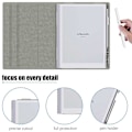 Miniatyrbild 2 av 5: Fodral för ReMarkable 2 Roterande Ställ PC PU Läder E-läsare Skydd med Pennhållare - Multicolor Grey