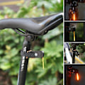 Miniatyrbillede 2 af 5: Opladelig LED Cykel Baglygte Ultra Lys Mountainbike LED Advarselslys Cykellygte Cykel yellow