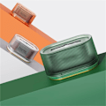 Miniatyrbillede 5 af 5: Husholdningsvævsæske Transparent Desktop Tissue Box Pumpepapir Opbevaringsboks Stue Spisestue Sofabord Dekoration