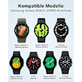 Miniatyrbild 5 av 8: SimpleThings Sport Silikonarmband utan mellanrum för Samsung Galaxy Watch 7/6/5/4 Starlight Watch7/FE/6/5/5Pro/4