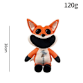 Miniatyrbild 3 av 3: CatNap Plysch Poppy Playtime Kapitel 3 Monster Catnap Smiling Critters Plyschleksaker Fylld Kudd Docka Leksaker Smiling Fox