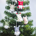 Miniatyrbillede 4 af 5: Julepynt til træ, juledukke skandinavisk svensk julemand juletræspynt svensk plys skandinavisk GNOME Tomte