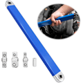 Miniatyrbild 1 av 7: Offsetnyckel, Offsetnyckel 39cm, Drivadapter Offset Kit, Mångsidig Offsetnyckel för trånga utrymmen
