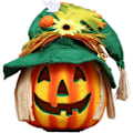 Miniatyrbillede 1 af 5: Halloween Lygte Græskar Lygte Halloween KTV søjle væge (A-bred)