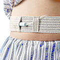 Miniatyrbild 1 av 5: (2 st, L) Peritonealdialyskateterbälte - G-rörhållare för män och kvinnor - Abdominalt dialysbälte för PD, G, PEG, J-rör fixerat - Dialystillbehör