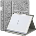 Miniatyrbild 1 av 5: Fodral för ReMarkable 2 Roterande Ställ PC PU Läder E-läsare Skydd med Pennhållare - Multicolor Grey