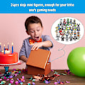 Pikkukuva 3 / 5: 24 kpl Ninja Minifiguurit Ninja-sarjan nuket Lelusetti Lahjat Lapsille